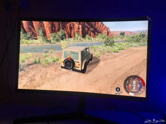 شاشه المايله 24 بوصه تقريبا أو 27 هرتز 144 بقراطيسها 2