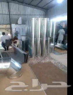 مداخن و مواصير وطاولات استيل كافيهات مطاعم منازل 0