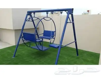 مرجيحه مستعمله حديد لون احمر 0