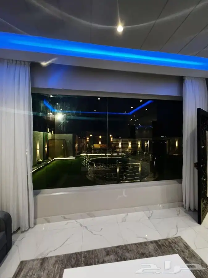 شاليه فندقي للعرسان ايجار يومي ملعب صابوني 7