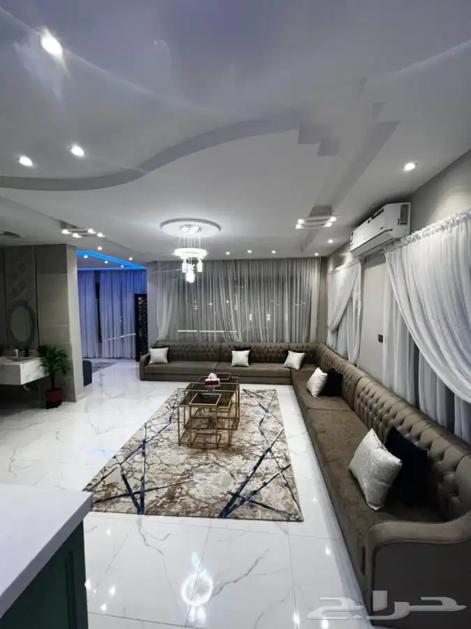 شاليه فندقي للعرسان ايجار يومي ملعب صابوني 8