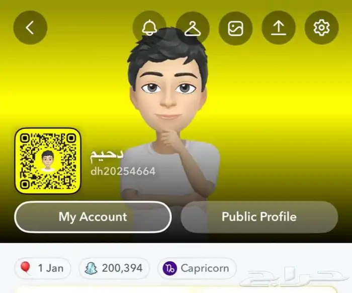 حسابات سناب متعدده ممتازه نقاط عاليه قانونيه مع ايميل 10