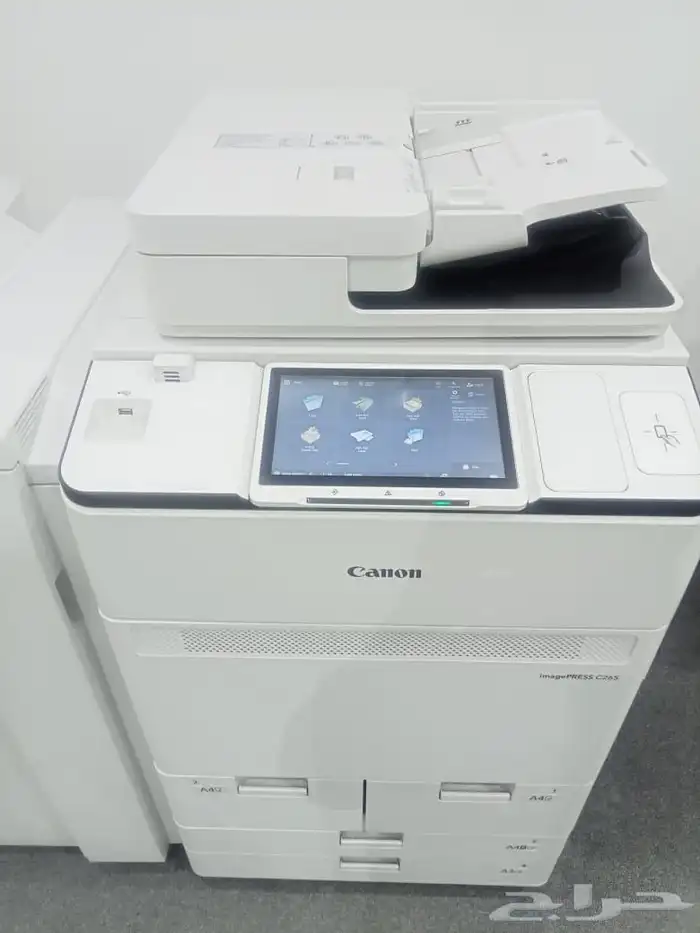مكينة تصوير وطباعة ملون كانون c265 6