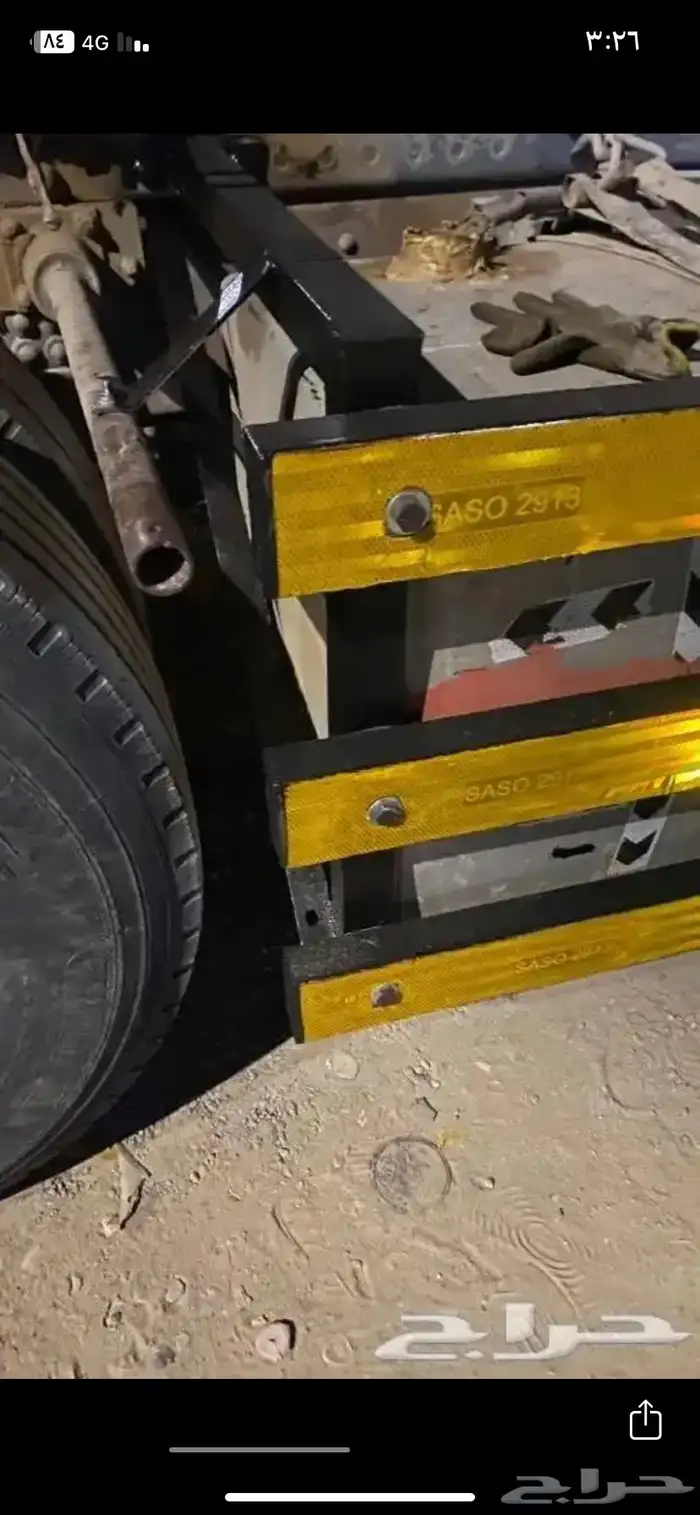 شهادة حواجز بليته للشاحنات و الدينات 1