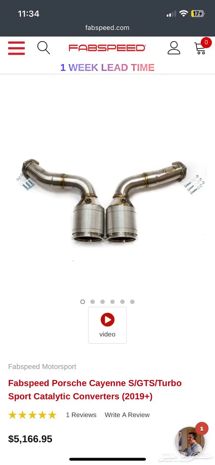 Downpipe Urus  Cayenne Q8 0