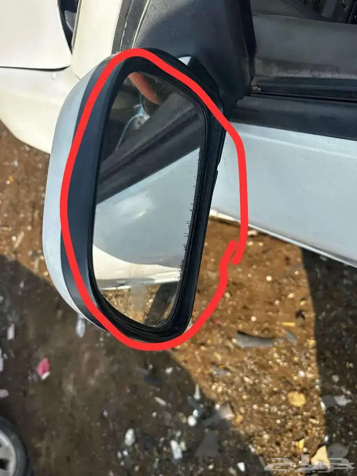 مراية جالنت غطاء ابيض 0