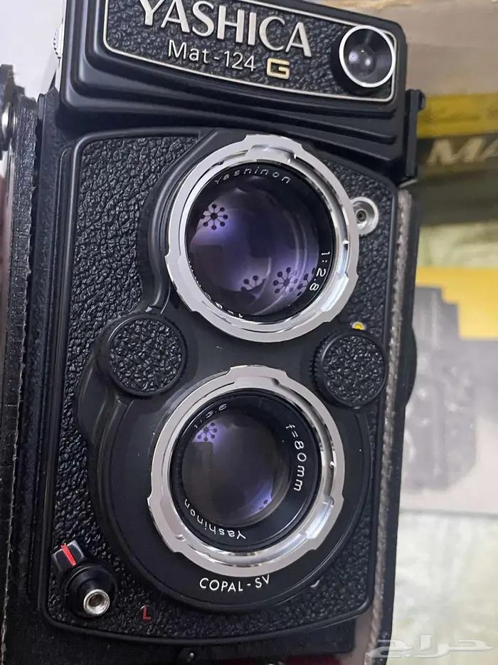 Yashica Mat-124G 6x6 TLR Film Camera 80mm f 3.5 Lens RARE 1