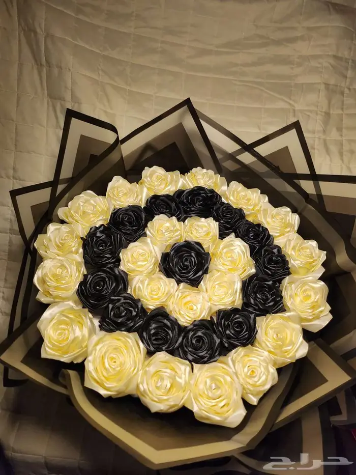 باقة ورد ابدية صنع يدوي اكثر من 40 وردة 2