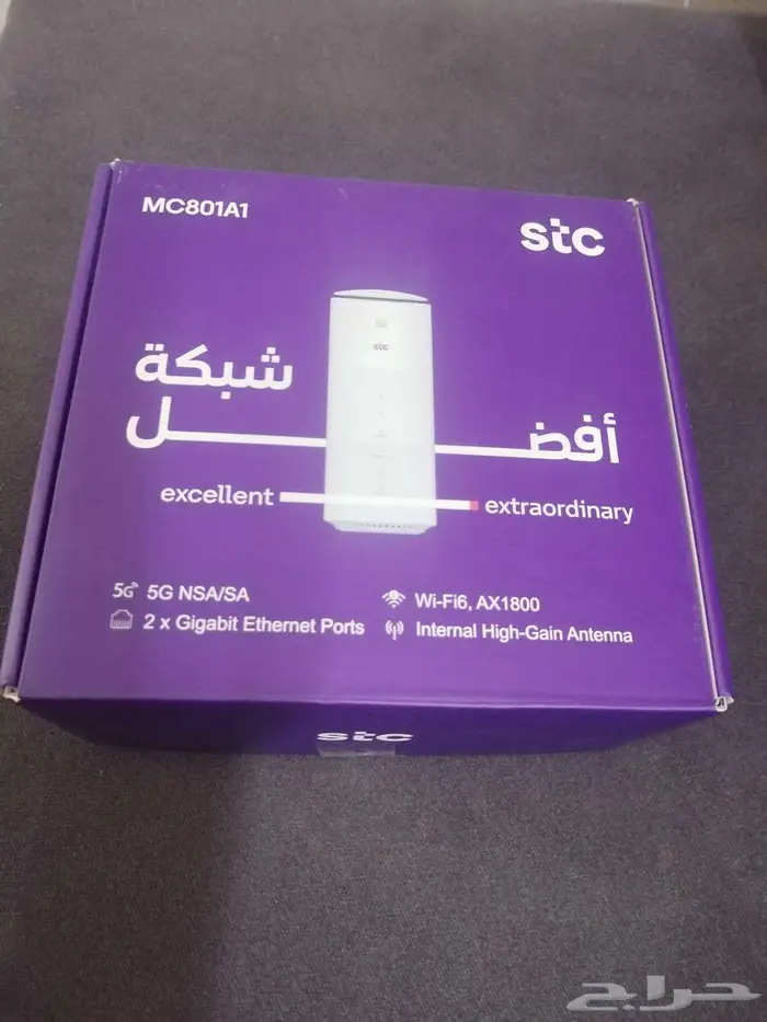 راوتر stc 5g مستعمل بحالة الجديد 350 ريال 2