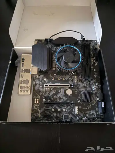 مذربورد z690 ومعالج i5-12400f ورامات 32gb مع الكرتون index