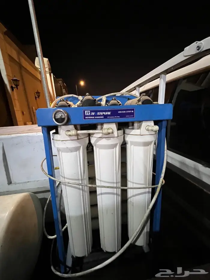 خزان ماء 500 لتر وفلتر مع خزانه للبيع 1