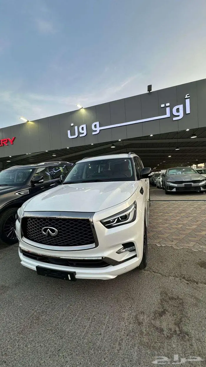 انفينتي كيو اكس 80 برواكتيف بلاك موديل 2024 كاش وتقسيط 0