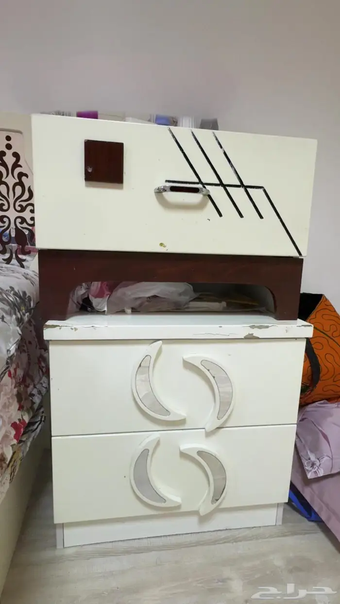 سرير نفر ونص مع كمدينه 3