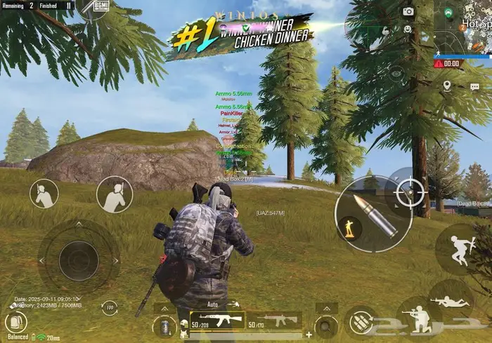 هاك ببجي أمان 5