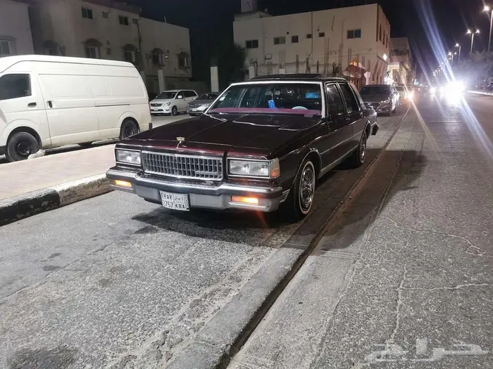 كابريس مديل 1987 LS فل اوبشن احمر عنابي 4