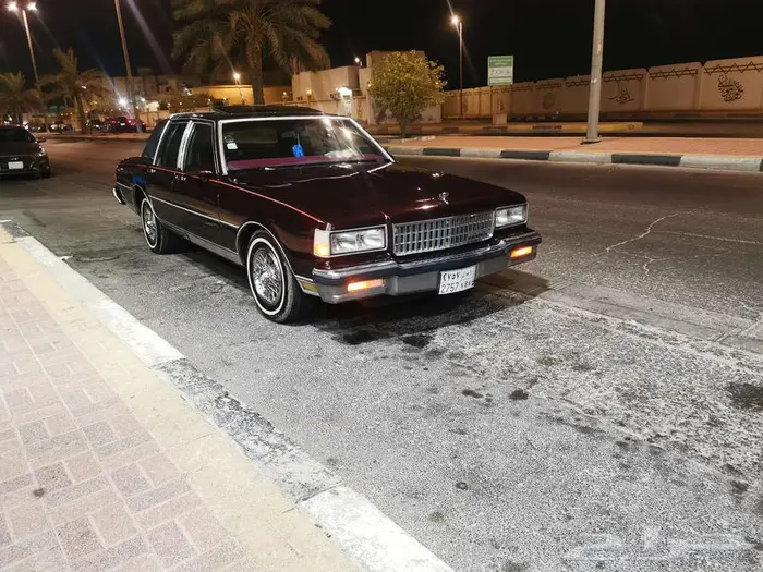 كابريس مديل 1987 LS فل اوبشن احمر عنابي 5