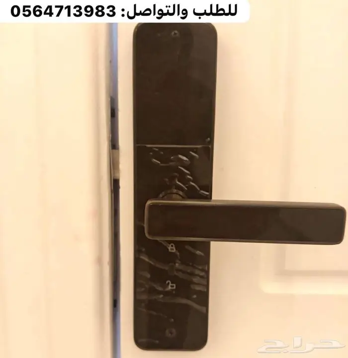 قفل باب ذكي قفل الكتروني بصمة وكارت قفل ابواب فنادق 1