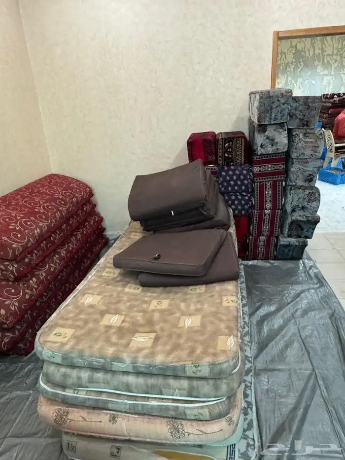 جلسات تراثية و مساند و مراكي مستعملة للبيع الخرج 14