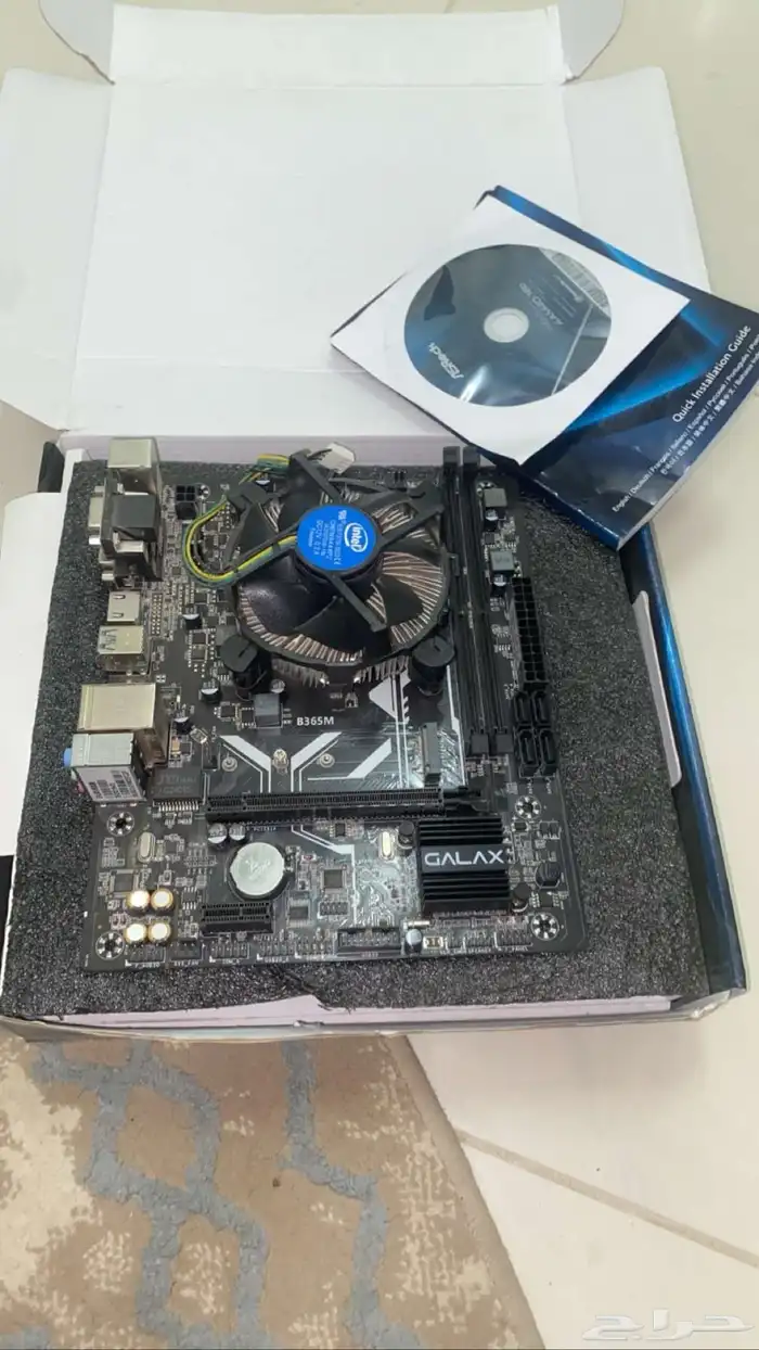 للبيع  مذربورد ASRock B365M Pro4 جديد 1