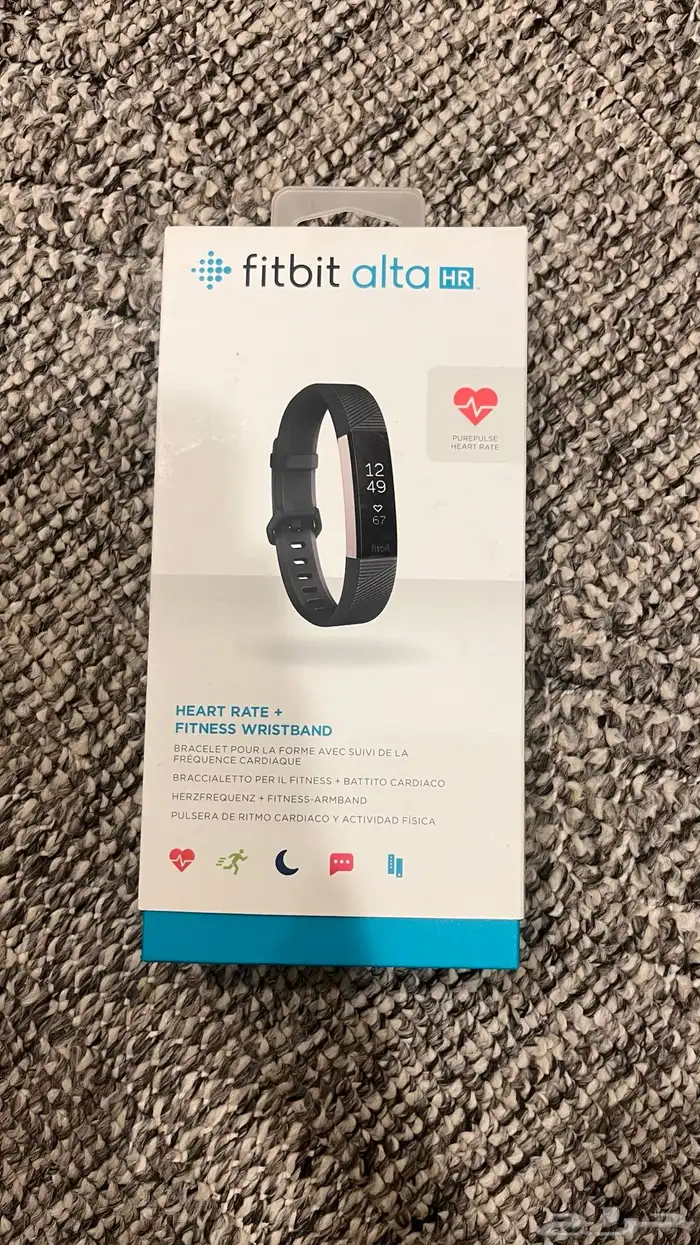 Fitbit Alta HR Fitness Band Smartphone سوار اللياقة البدنية 0