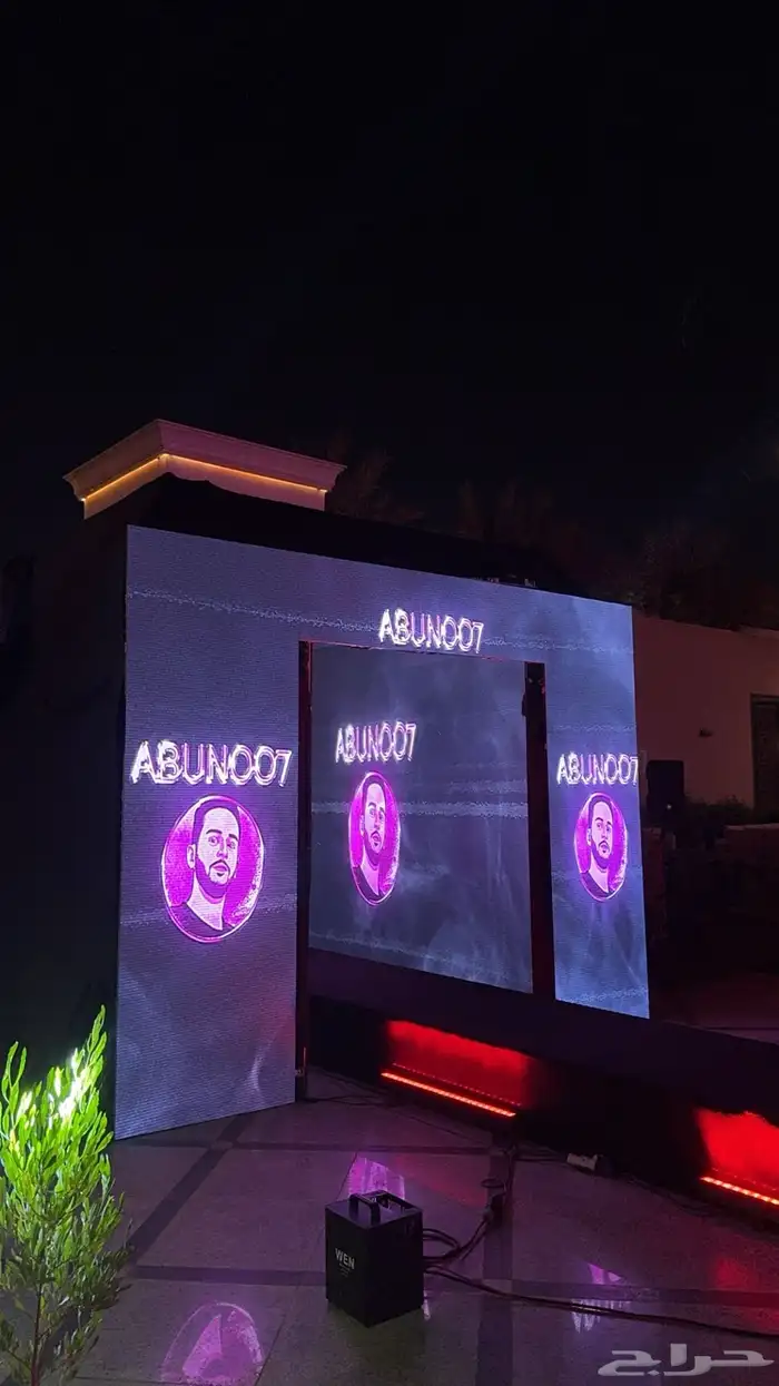 تاجير شاشات واضائات وسستم صوت وخشب 29