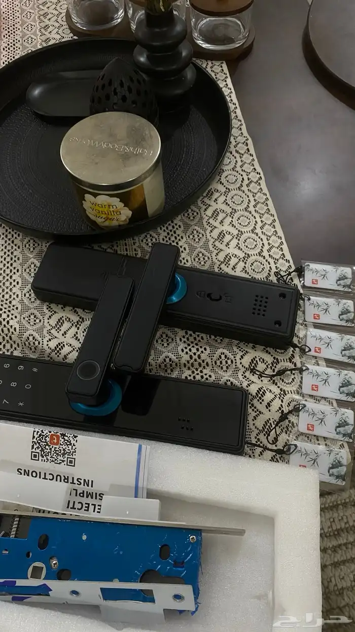 قفل باب ذكي بصمة كروت تطبيق بلوتوث 2