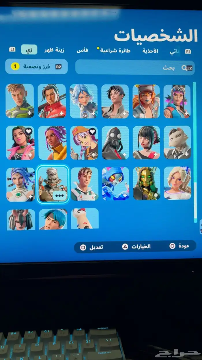 حساب فورت للبيع 60 3