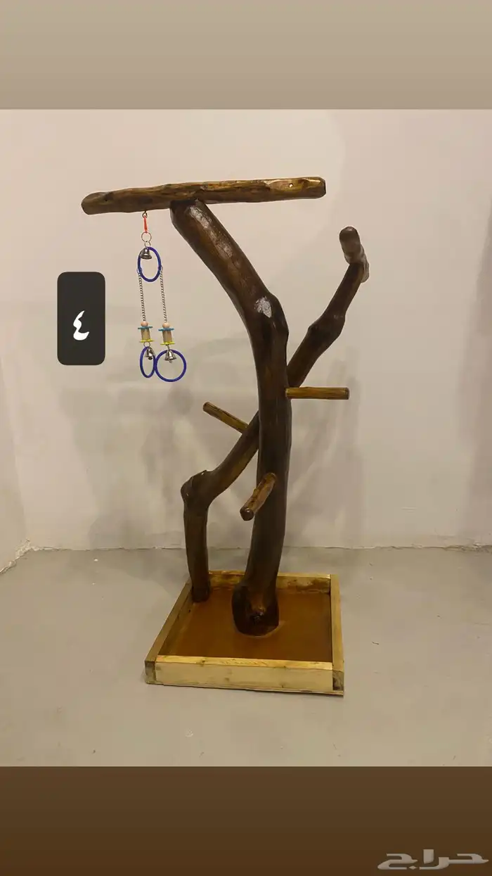 استاندات خشب للطيور 5