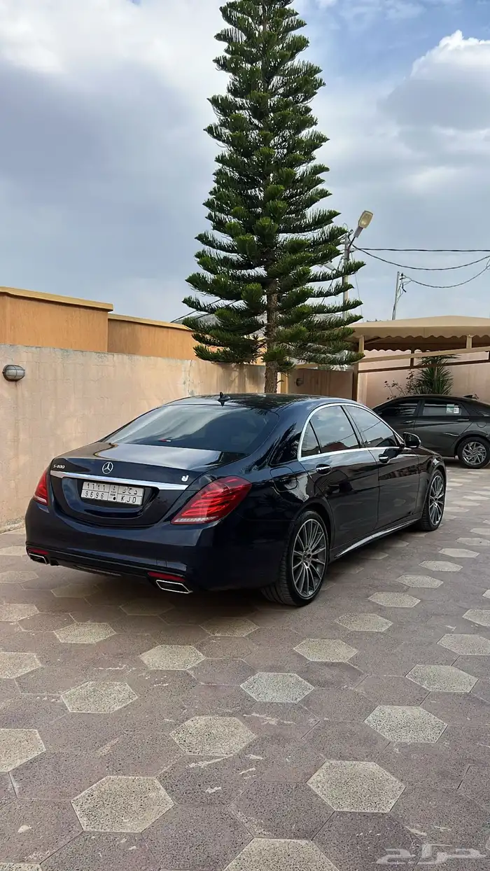 مرسيدس يخت s400 موديل 2017 ممشى قليل 2
