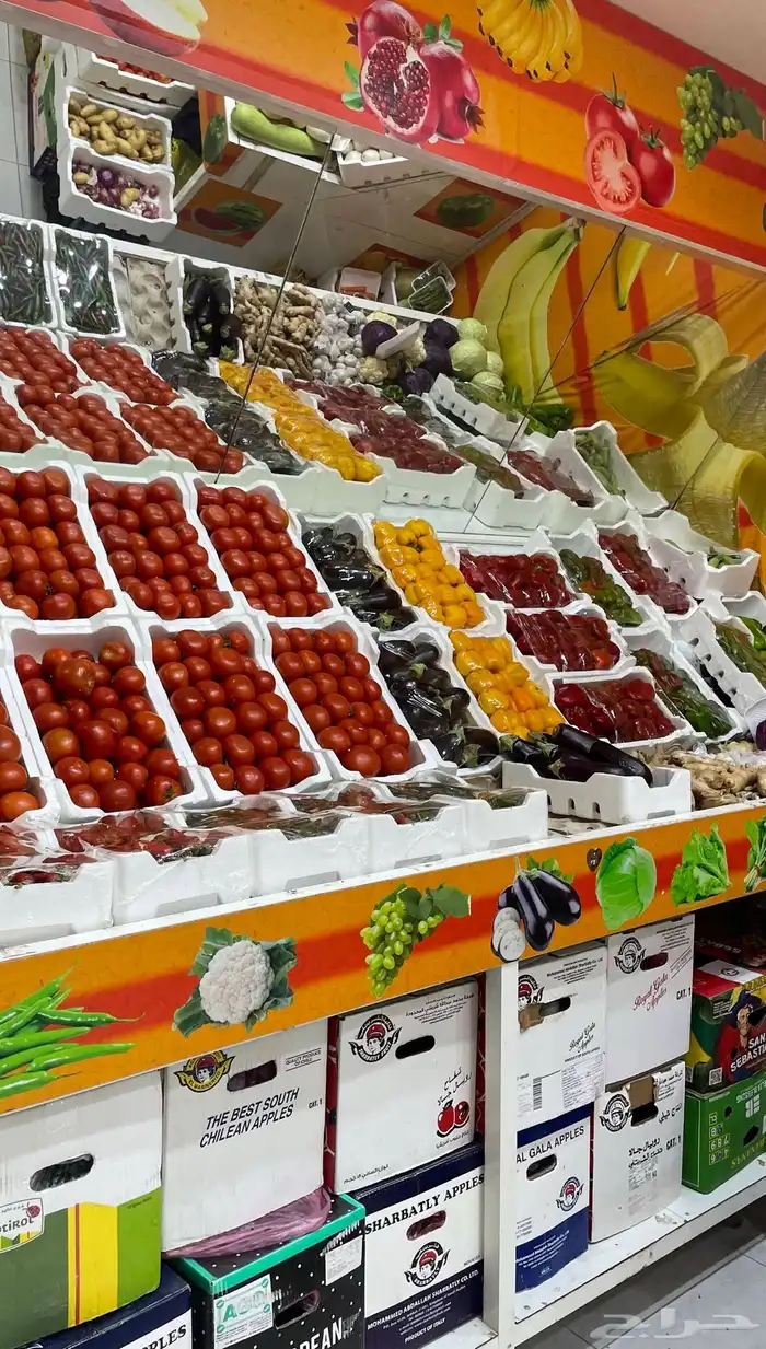 للبيع محل خضار بالعزيزية حي الكوثر 2