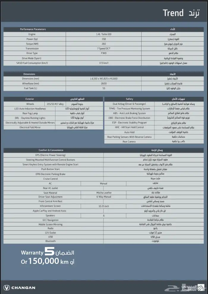 شانجان cs35 جميع الفئات الحقو عروض اليوم الوطني 14