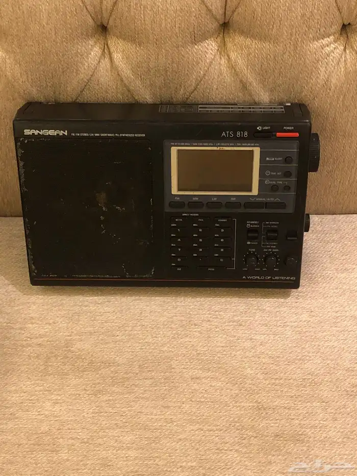 راديو Sangean ATS-818  وهو جهاز استقبال رقمي عالمي 0