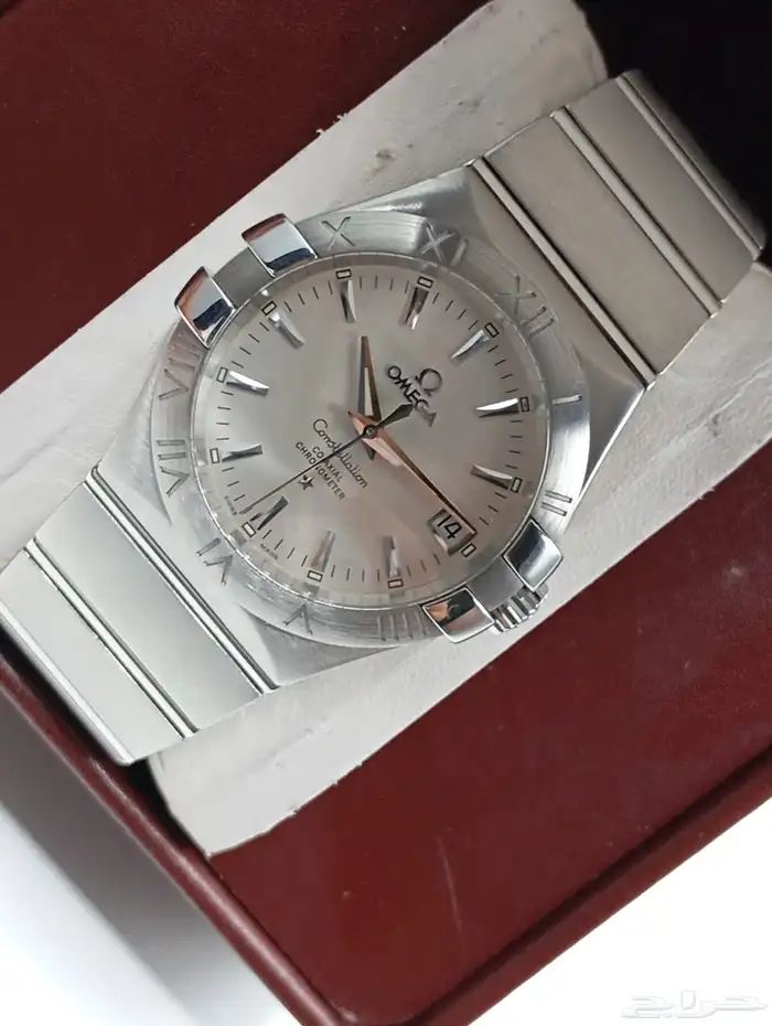 ساعة اوميقاء Omega Constellation رجالية سويسرية اصلية 0