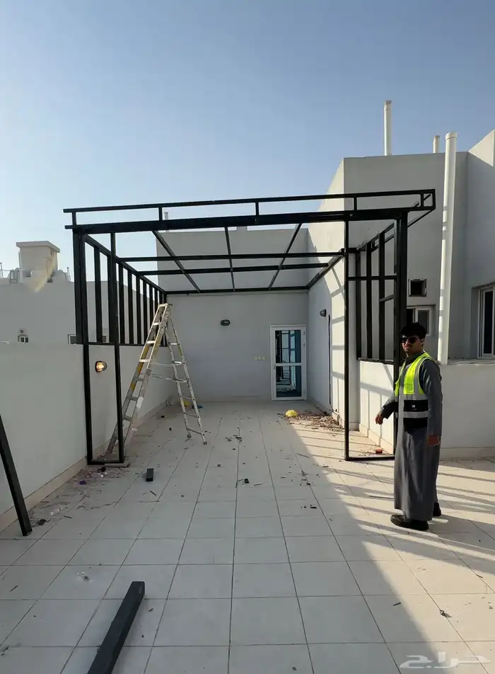 مقاول بناء ملاحق بناء غرف اسمنت بورد بناء ملاحق ساندوتش بنل 2