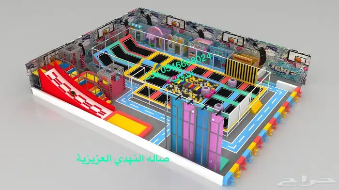 مشروع ترفيهي مربح   تجهيز بولينغ وملاهي وملاعب بادل بجودة عا 55