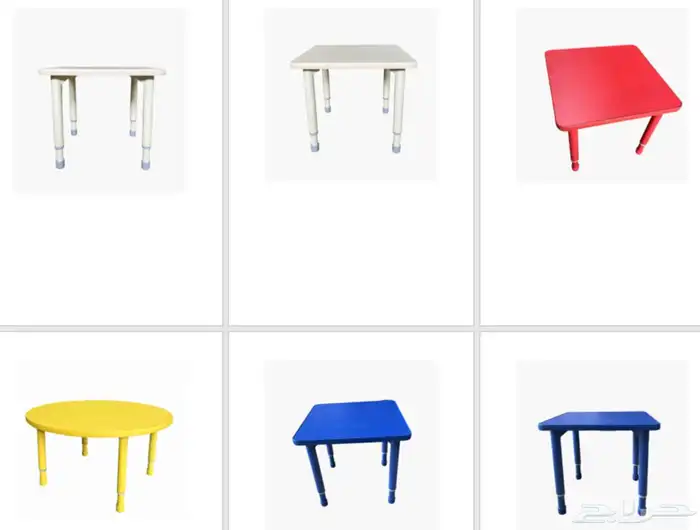 طاولات وكراسي روضات 81