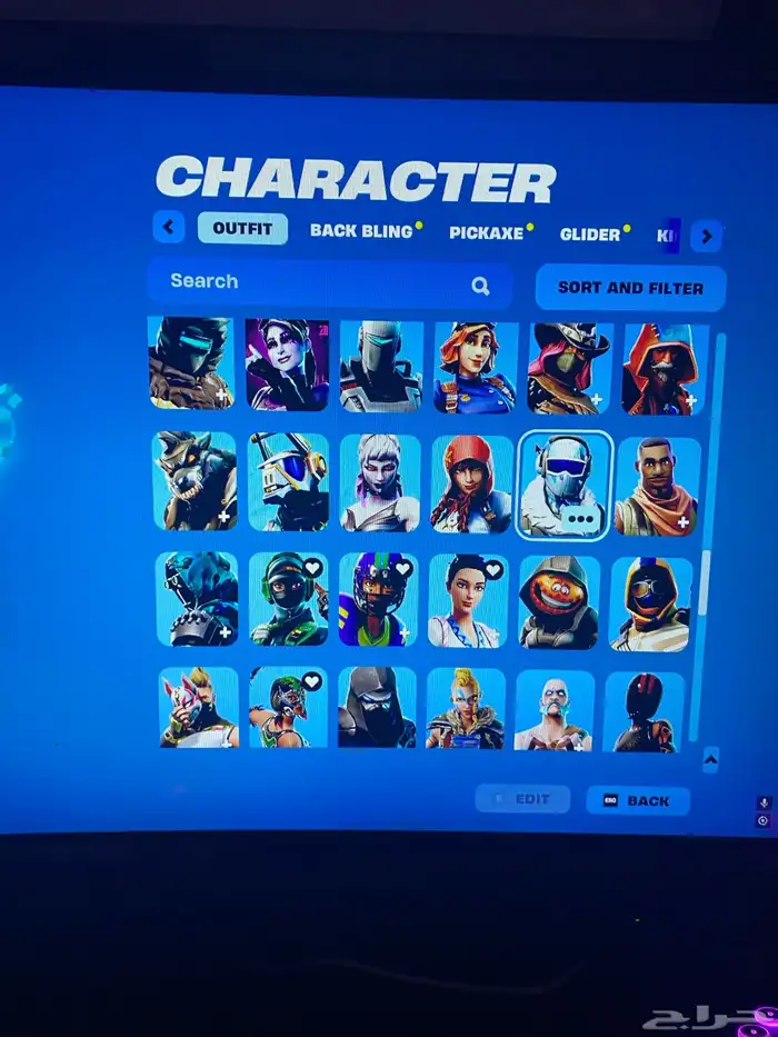 حساب فورت للبيع نادر 4