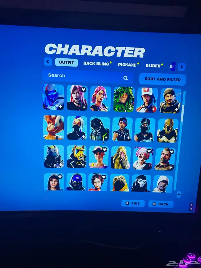 حساب فورت للبيع نادر 1