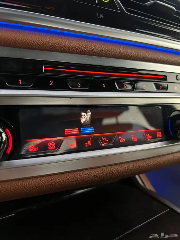 بي ام دبليو ( 750 LI ) الموديل 2016 فل ممشى قليل شبه جديد 52