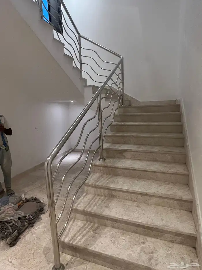 اسلام عليكم باب حديد باب المنيوم شباك المنيوم دربزين استيل 17