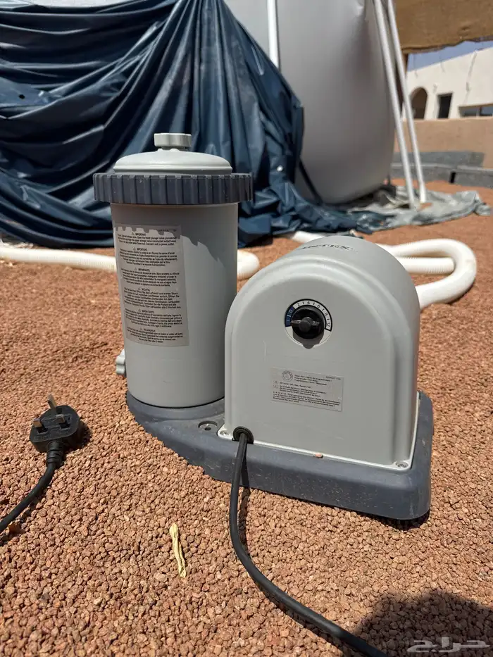 للبيع مسبح 3 4 بعمق 160 تقريبا . استخدام شهر او اقل 2