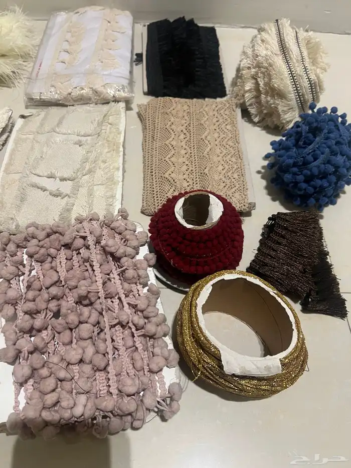 خيوط خياطه وتطريز و كلف خرز لول ترتر 15