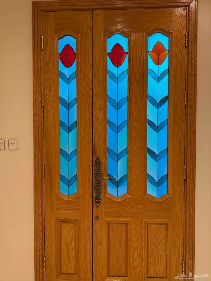 باب خشب سنديان 3