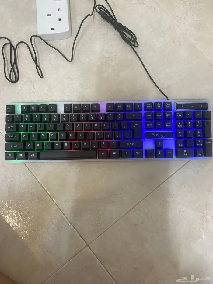 كيبورد مع ماوس جديد ما استعملته 2