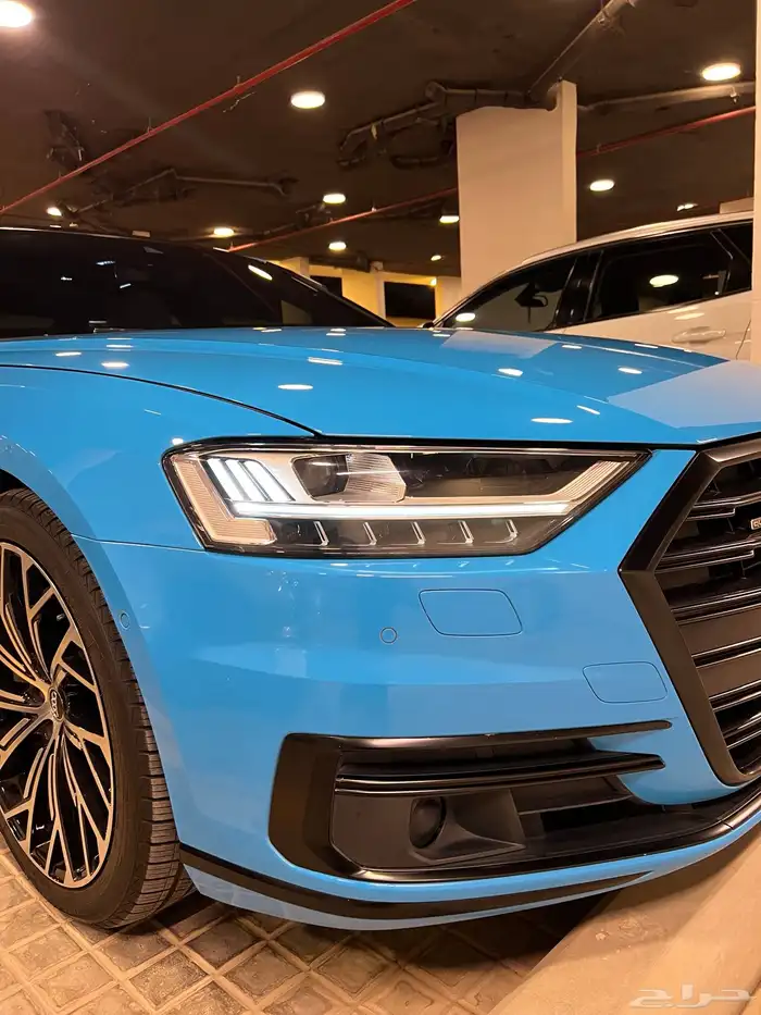 اودي A8 بلو ميامي 2019 6