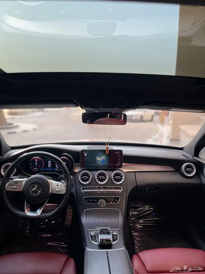 مرسيدسC200 AMG 2019 جفالي زرار فل كامل قمة في النظافة 9