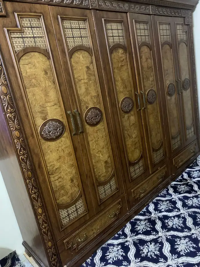 wardrobe  bed with mattress  mirror Unit 3