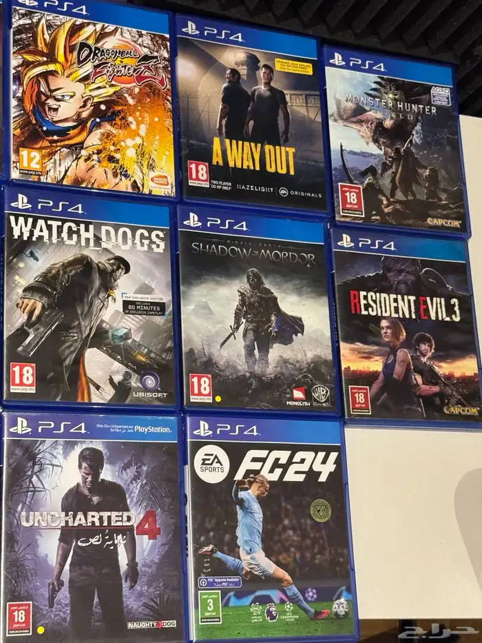 اشرطة سوني 4 شبة جديدة 3