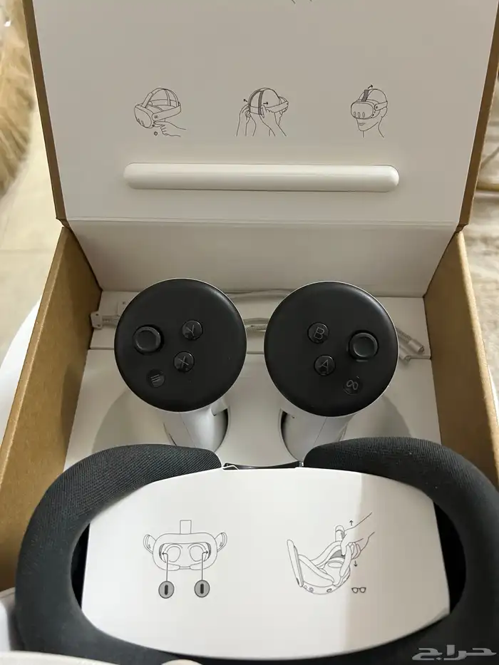 نظاره VR ميتا كويست 3 1