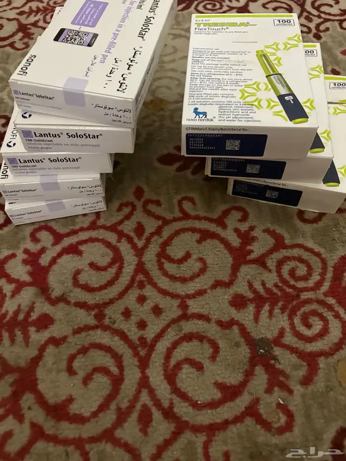 انسولين ترسيبا و لانتوس 1